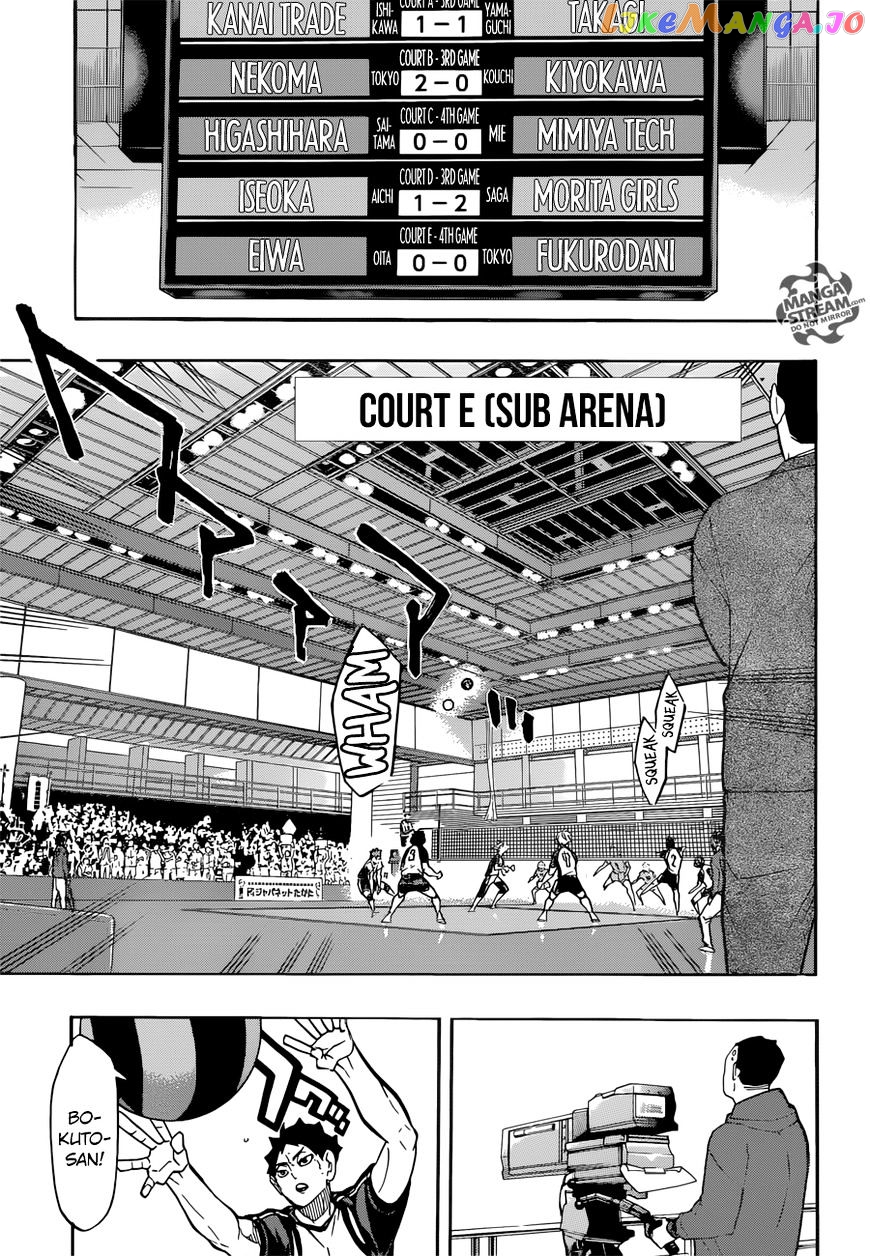 Haikyuu!!, Chapter 243 image 18